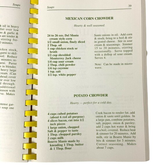 Crème Of The Crop A Second Helping Cookbook By Jane Neely Winchell 1997 Spiral - Picture 7 of 10
